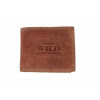 Pánska kožená peňaženka WILD svetlo hnedá U330