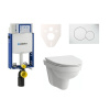 Laufen Cenově zvýhodněný závěsný WC set Geberit k zazdění + WC Pro Nordic SIKOGE2H1