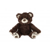 Teddies Medveď sediaci plyš 26cm v sáčku 0+