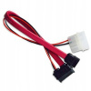 AKASA - slimline SATA na SATA data a power - 40 cm (AK-CB050-40)