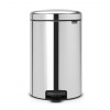 Brabantia Pedálový odpadkový kôš NEWICON 20 l, lesklá oceľ
