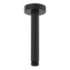 Ideal Standard IdealRain čierne pripevnenie hlavovej sprchy k stropu 15 cm B9446XG