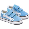 VANS Old Skool V COLOR THEORY CHECKERBOARD Heritage Blue - 22,5