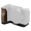 SmallRig 4864 L-Shape Mount Plate s Wooden Handle pre Sony ZV-E10 II