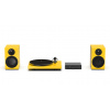 Pro-Ject Colourful Audio System E - All-in-one Hi-Fi systém s gramofonem - Satin Yellow