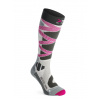 Lyžiarske ponožky dámske X-Socks Ski Control 4.0 - grey melange/charcoal