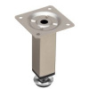 Nábytková nožička FS015, matný chróm 100mm