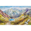 Vysoké Tatry II. - Zuzana Lukáčová,originálny,ručne maľovaný obraz L (do veľkosti 95x95cm) Viac farieb