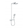 Hansgrohe Raindance Select E Sprchový set s termostatom ShowerTablet, 30 cm, 2 prúdy, chróm 27126000-HG