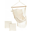 Závesné hojdacie kreslo - Moderný domov Závěsné Hupací Křeslo Hamak Macramé S (Moderný domov Závěsné Hupací Křeslo Hamak Macramé S)