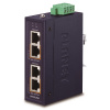 PLANET Technology Planet IPOE-260 PoE priemyselný injektor, 2x port, 4x1GB, 2x 802.3at 36 / 72W, DIN, IP30, -40 ~ 75 ° C, dual power 48-56VDC