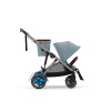 Cybex Športový kočík e-Gazelle S Varianta: Stormy Blue / Taupe Frame