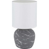 Globo Lighting Marble stolová lampa 1x40 W čierna 21739G