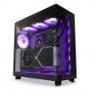 NZXT case H6 Flow RGB, ATX, Compact Dual Chamber Mid Tower, black (NZXT case H6 Flow RGB, ATX, Compact Dual Chamber Mid Tower, black)