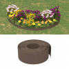 Záhradný obrubník plast 1 cm x 1 cm hnedý