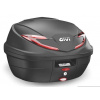 B360N2 kufor GIVI čierny (Monolock s vlastnou platňou) s červenými odrazkami, objem 36 ltr.