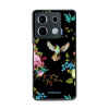 Lesklý kryt Mobiwear Glossy - Xiaomi Redmi Note 13 Pro 5G / Poco X6 5G - G041G - Ptáček a květy (Prémiové lesklé pouzdro, obal, kryt Mobiwear Glossy na mobil Xiaomi Redmi Note 13 Pro 5G / Poco X6 5G -