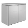 Biohort Záhradný box HighBoard 160 strieborný, 160 x 70 x 118 cm