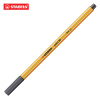 Liner STABILO point 88 tmavo šedý