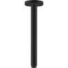 HANSGROHE prívod zo stropu S, dĺžka 300 mm, matná čierna, 27389670