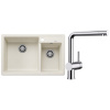 Set Blanco Legra 8 + Blanco Linus Chróm biela soft