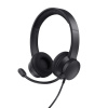 TRUST sluchátka s mikrofonem Ayda PC headset, USB, EKO Produkt, Noise-Cancelling 25089