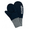 Esito Zimné palcové rukavice softshell s baránkom navy blue