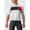 CASTELLI PROLOGO 7 JERSEY Pánský Ivory/light black/red parádní pánský cyklo dres Velikost M