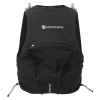 GECKO VP 5+-BLACK-M bežecká vesta čierna