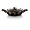 Plytký kastról 3,8 L s mramorovým povrchom 28 cm Berlingerhaus Shiny Black Edition BH-6609