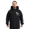 Amstaff mikina na zips s kapucňou Logo 2.0 Zip black/white Veľkosť: 3XL, Farba: čierna