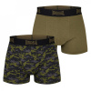 Lonsdale Pack Trunk Mens Camo/Khaki X Large