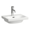 LAUFEN Lua závesné umývadielko s otvorom, s prepadom, 450 x 340 mm, biela, s povrchom LCC, H8150814001041