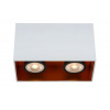 Lucide 22966/02/31 Stropné svietidlo BIDO GU10, 2x50W, IP20, biela/zlatá