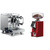 Rocket Espresso R 58 Cinquantotto + Eureka Mignon Specialita Smart, CR ferrari red