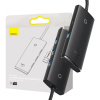 Rozbočovač 4v1 Baseus Lite Series USB do 4x USB 3.0 2 m (čierny)