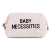 Childhome Toaletná taška Baby Necessities Teddy Off White 27x13x15 krémová