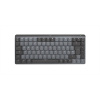 Logitech® MX Mechanical Mini for Mac Minimalist Wireless Illuminated Keyboard - SPACE GREY - US INT