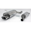 TATechnix Výfuk z nehrdzavejúcej ocele 85x150mm BMW 3 Touring (E46)