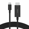 Belkin AVC012bt2MBK 2 m USB-C HDMI čierny