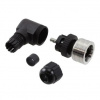 Kulatý konektor, počet kontaktů: 5, Kabel, velikost: M12 Brad from Molex, pohlaví kontaktu: Vnější, orientace těla: