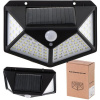 MG Wall Lamp solárna lampa 100 LED, čierna