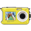 GoXtreme Reef Yellow digitální fotoaparát 24 Megapixel žlutá Full HD videozáznam, vodotěsný do 3 m, voděodolný, odolný proti nárazu, s vestavěným bleskem