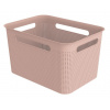 Úložný box BRISEN, 16 L, ružový