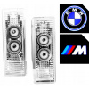2x LED Projektor HD+ Premium Logo BMW + M power Dvojitá Projekcia Hologram