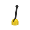 4592c02 Yellow Antenna Small Base with Black Lever (Žlutá anténa s malou základnou a černou páčkou)