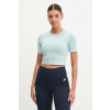 Tréningové tričko Calvin Klein Performance zelená farba, LVGWS5K144 M