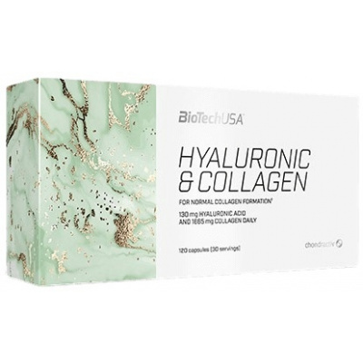 Biotech USA BiotechUSA Hyaluronic & Collagen 120 kapsúl