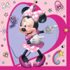 PROCOS Papierové servítky Minnie Mouse 33x33cm 20ks