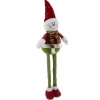 Ruhhy 22331 Vianočná dekorácia snehuliak s teleskopickými nohami 95 cm